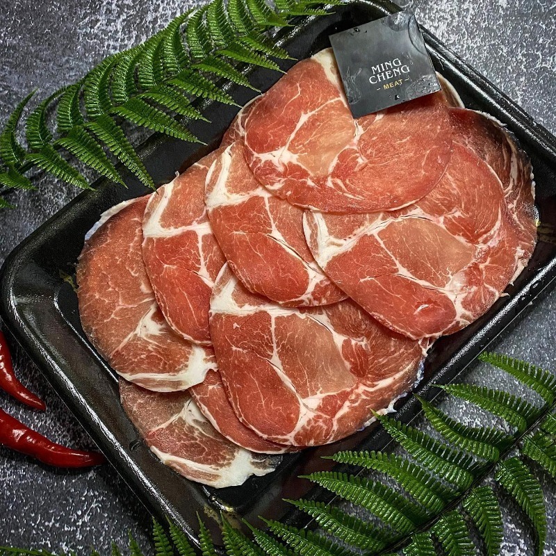 西班牙梅花豬肉火鍋肉片500g團購推薦